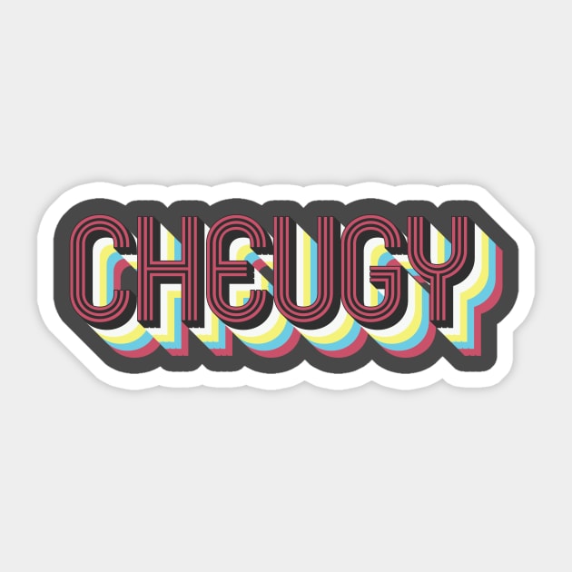 Cheugy Sticker by n23tees